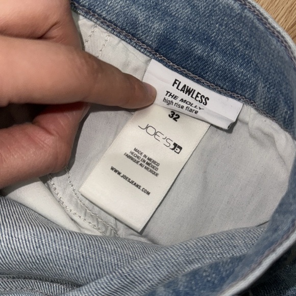 Joe’s Jeans The Molly High Rise Flare Flawless 32x34 - Picture 8 of 12